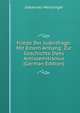 Friede Der Judenfrage: Mit Einem Anhang: Zur Geschichte Dees Antissemitismus (German Edition), Johannes Menzinger 