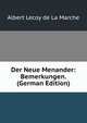 Der Neue Menander: Bemerkungen. (German Edition), Heinrich Kretschmayr 