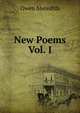 New Poems Vol. I, Owen Meredith 