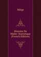 Histoire De Malte: Statistique (French Edition), Miege 