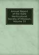 Annual Report of the State Horticultural Society of Missouri, Volume 33, 