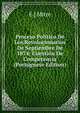 Proceso Politico De Los Revolucionarios De Septiembre De 1874: Cuestion De Competencia (Portuguese Edition), E ] Mitre 
