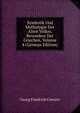 Symbolik Und Mythologie Der Alten Volker, Besonders Der Griechen, Volume 4 (German Edition), Georg Friedrich Creuzer 