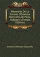 Memoires De La Societe D'histoire Naturelle De Paris, Volume 5 (French Edition), Societe D'Histoire Naturelle 