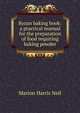 Ryzon baking book: a practical manual for the preparation of food requiring baking powder, Marion Harris Neil 