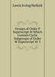 Groups of Order P Superscript M Which Contain Cyclic Subgroups of Order M Superscript M-3, Lewis Irving Neikirk 