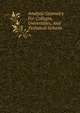 Analytic Geometry For Colleges, Universities, And Technical Schools, 