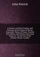 A Century of Select Psalms, and Portions of the Psalms of David, Especially Those of Praise: Turned Into Meter, and Fitted to the Usual Tunes in . for the Use of the Charter-House, London, John Patrick 