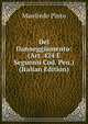 Del Danneggiamento: (Art. 424 E Seguenti Cod. Pen.) (Italian Edition), Manfredo Pinto 