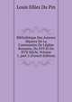 Biblioth?que Des Auteurs S?parez De La Communion De L'?glise Romaine, Du XVI Et Du XVII Si?cle, Volume 1, part 2 (French Edition), Louis Ellies Du Pin 