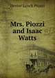 Mrs. Piozzi and Isaac Watts, Hester Lynch Piozzi 