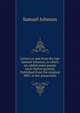 Letters to and from the late Samuel Johnson, to which are added some poems never before printed. Published from the original MSS. in her possession, Samuel Johnson 