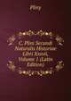C. Plini Secundi Naturalis Historiae Libri Xxxvii, Volume 1 (Latin Edition), Pliny 