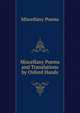 Miscellany Poems and Translations by Oxford Hands, Miscellany Poems 