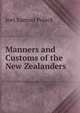 Manners and Customs of the New Zealanders, Joel Samuel Polack 