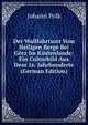 Der Wallfahrtsort Vom Heiligen Berge Bei Gorz Im Kustenlande: Ein Culturbild Aus Dem 16. Jahrhunderte (German Edition), Johann Polk 