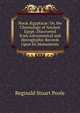 Hor? ?gyptac?: Or, the Chronology of Ancient Egypt: Discovered from Astronomical and Hieroglyphic Records Upon Its Monuments, Reginald Stuart Poole 