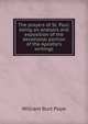 The prayers of St. Paul: being an analysis and exposition of the devotional portion of the Apostle's writings, William Burt Pope 