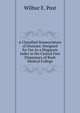 A Classified Nomenclature of Diseases: Designed for Use As a Diagnosis Index in the Central Free Dispensary of Rush Medical College, Wilbur E. Post 