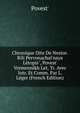 Chronique Dite De Nestor.Rili Pervonachal'naya L?topis", Povest' Vremenn?kh Let, Tr. Avec Intr. Et Comm. Par L. L?ger (French Edition), Povest' 