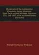 Memorials of the Goldsmiths' Company: being gleanings from their records between the years 1335 and 1815, with an introduction and notes, Walter Sherburne Prideaux 