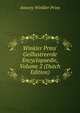 Winkler Prins' Ge?llustreerde Encyclopaedie, Volume 2 (Dutch Edition), Antony Winkler Prins 
