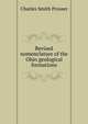 Revised nomenclature of the Ohio geological formations, Charles Smith Prosser 
