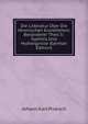Die Litteratur Uber Die Venerischen Krankheiten: Besonderer Theil Ii: Syphilis Und Hydrargyrose (German Edition), Johann Karl Proksch 