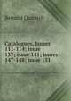 Catalogues, Issues 111-114; issue 137; issue 141; issues 147-148; issue 151, Bernard Quaritch 