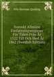 Svenskt Allmant Forfattningsregister For Tiden Fran Ar 1522 Till Och Med Ar 1862 (Swedish Edition), Nils Herman Quiding 