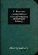 S. Anselmo Cantuariense, Istoria Panegirica (Romanian Edition), Andrea Rainieri 