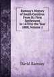 Ramsay's History of South Carolina: From Its First Settlement in 1670 to the Year 1808, Volume 1, David Ramsay 