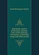 Mariamne, Queen of the Jews, Genesis, Tree of life (Edison), The fairies, Centennial songs and other poems, Sarah Burlingame Rankin 