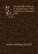 The Ratcliff Architects: in Berkeley since 1909 : oral history transcript / 1989, Robert Williams Ratcliff 