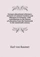 German educational reformers: memoirs of eminent teachers and educators in Germany; with contributions to the history of education from the fourteenth to the nineteenth century, Karl von Raumer 