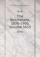 The Reichsbank, 1876-1900, Volume 5615, Reichsbank Reichsbank 