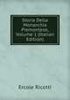Storia Della Monarchia Piemontese, Volume 1 (Italian Edition), Ercole Ricotti 