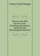 Darwin and After Darwin: Post-Darwinian Questions: Isolation and Physiological Selection, Morgan, C. Lloyd (Conwy Lloyd), 1852-1936 