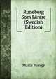 Runeberg Som Larare (Swedish Edition), Maria Ronge 