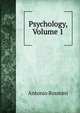 Psychology, Volume 1, Antonio Rosmini 