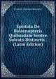 Epistola De Balaenopteris Quibusdam Ventre Sulcato Distinctis . (Latin Edition), Friedrich Christian Rosenthal 