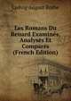 Les Romans Du Renard Examines, Analyses Et Compares (French Edition), Ludvig August Rothe 