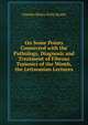 On Some Points Connected with the Pathology, Diagnosis and Treatment of Fibrous Tumours of the Womb, the Lettsomian Lectures, Charles Henry Felix Routh 