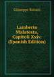 Lamberto Malatesta, Capitoli Xxiv. (Spanish Edition), Giuseppe Rovani 