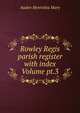 Rowley Regis parish register with index Volume pt.3, Auden Henrietta Mary 