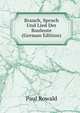 Brauch, Spruch Und Lied Der Bauleute (German Edition), Paul Rowald 