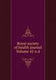 Royal society of health journal Volume 41 n.4, 
