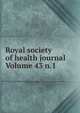 Royal society of health journal Volume 43 n.1, 