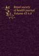 Royal society of health journal Volume 43 n.6, 