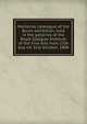 Memorial catalogue of the Burns exhibition, held in the galleries of the Royal Glasgow Institute of the Fine Arts from 15th July till 31st October, 1896, 